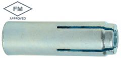 Drop-in Anchor, 3/8" Thread, 1/2" Drill Size