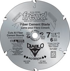 7-1/4" x 5/8" Fiber Cement Circular Saw Blade