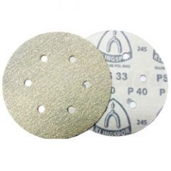 6" Aluminum Oxide Sanding Disc - 120 Grit, 6 Holes