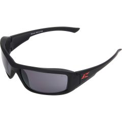 Brazeau Polarized Smoke Lens Safety Glasses - Black