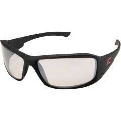 Brazeau Torque - Matte Black Frame with Red E Logo / Clear Anti-Reflective Lenses Safety Glasses