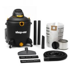 Shop-Vac 20 Gallon Quiet Deluxe Wet/Dry Vacuum, 6.5 Peak HP
