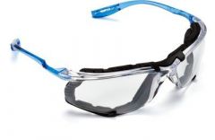 3M™ Virtua Cord Control System Protective Eyewear, 11872, Clear Anti-Fog Lens, Foam Gasket
