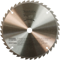 7-1/2-Inch 40 Tooth Carbide Tipped Wood Saw Blade