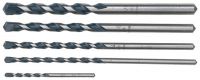 5-piece BlueGranite" Turbo Carbide Hammer Drill Bits Set