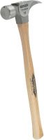 Titanium 16 Smooth Face Hammer with a Straight 18" Hickory Handle