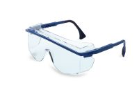 Astrospec OTG 3001 Safety Eyewear, Black Frame, Clear UV Extreme Anti-Fog Lens