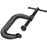 4 in. Capacity 2-3/4 in. Throat Depth Regular Duty Drop Forged C-Clamp