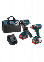 18 V 2-Tool Kit with EC Brushless 1/4 In. and 1/2 In. Socket-Ready Impact Driver and Brute Tough™ 1/2 In. Drill/Driver