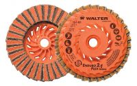 2-in-1 Grinding and Finishing Wheel, 5",	5/8-11"