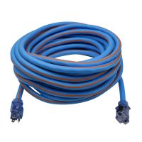 Prime 50ft 10/3 SJEOW  Arctic Blue™ All-Weather  Locking Extension Cord