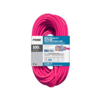 Prime 100ft 12/3 SJTW -50°C Neon Flex® High Visibility Outdoor Extension Cord