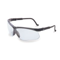 Genesis Safety Eyewear, Black Frame, Clear Ultra-Dura Hardcoat Lens